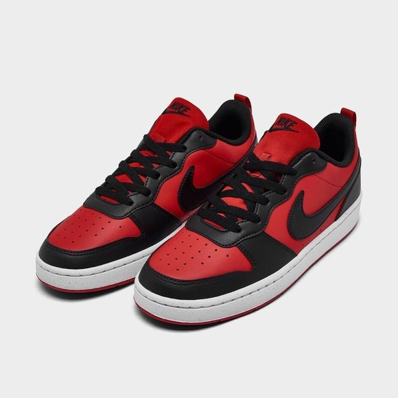 Nike Red and Black Athletic Shoes